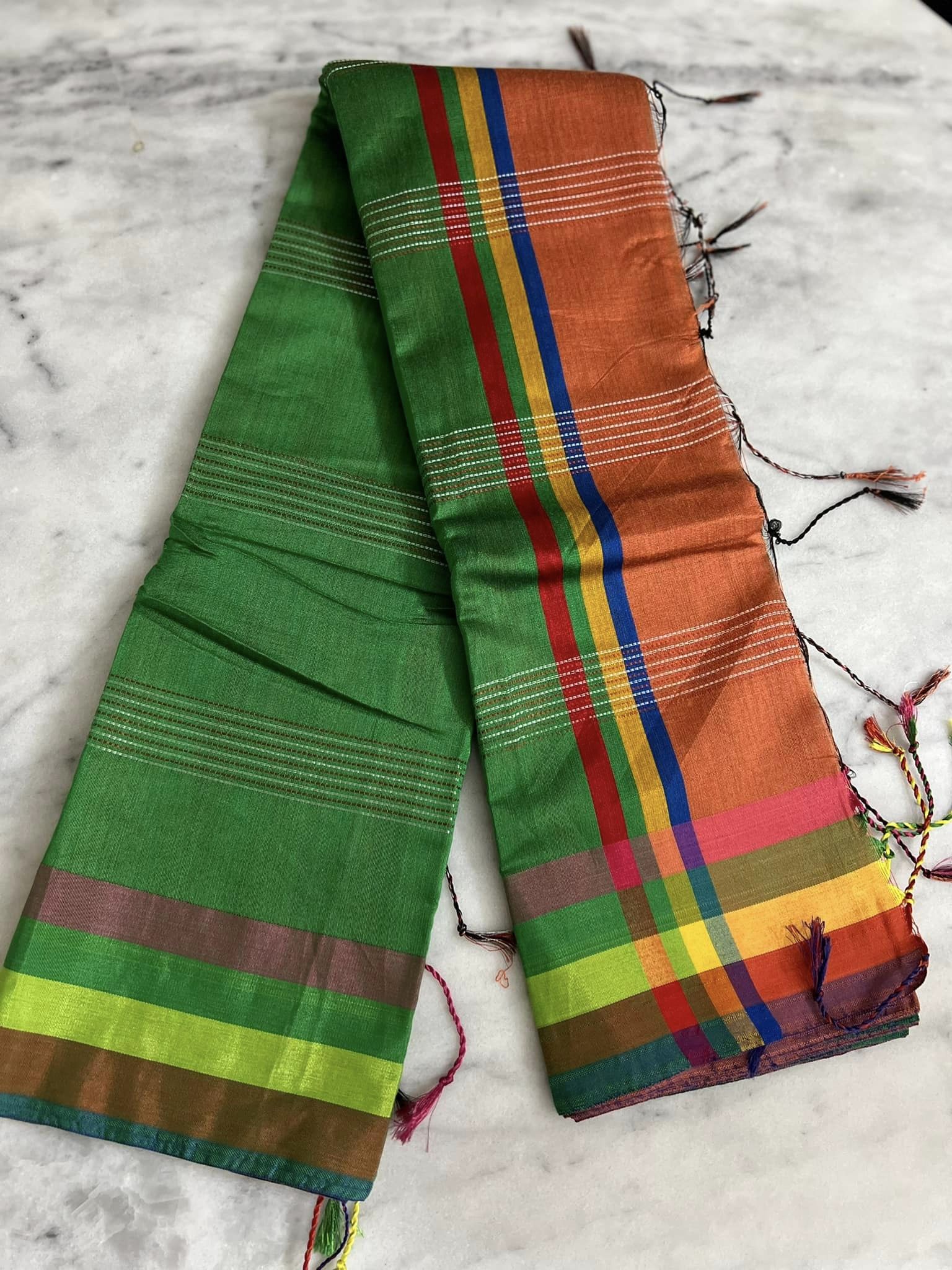 Traditional Monipuri Handloom Cotton Saree MS-5