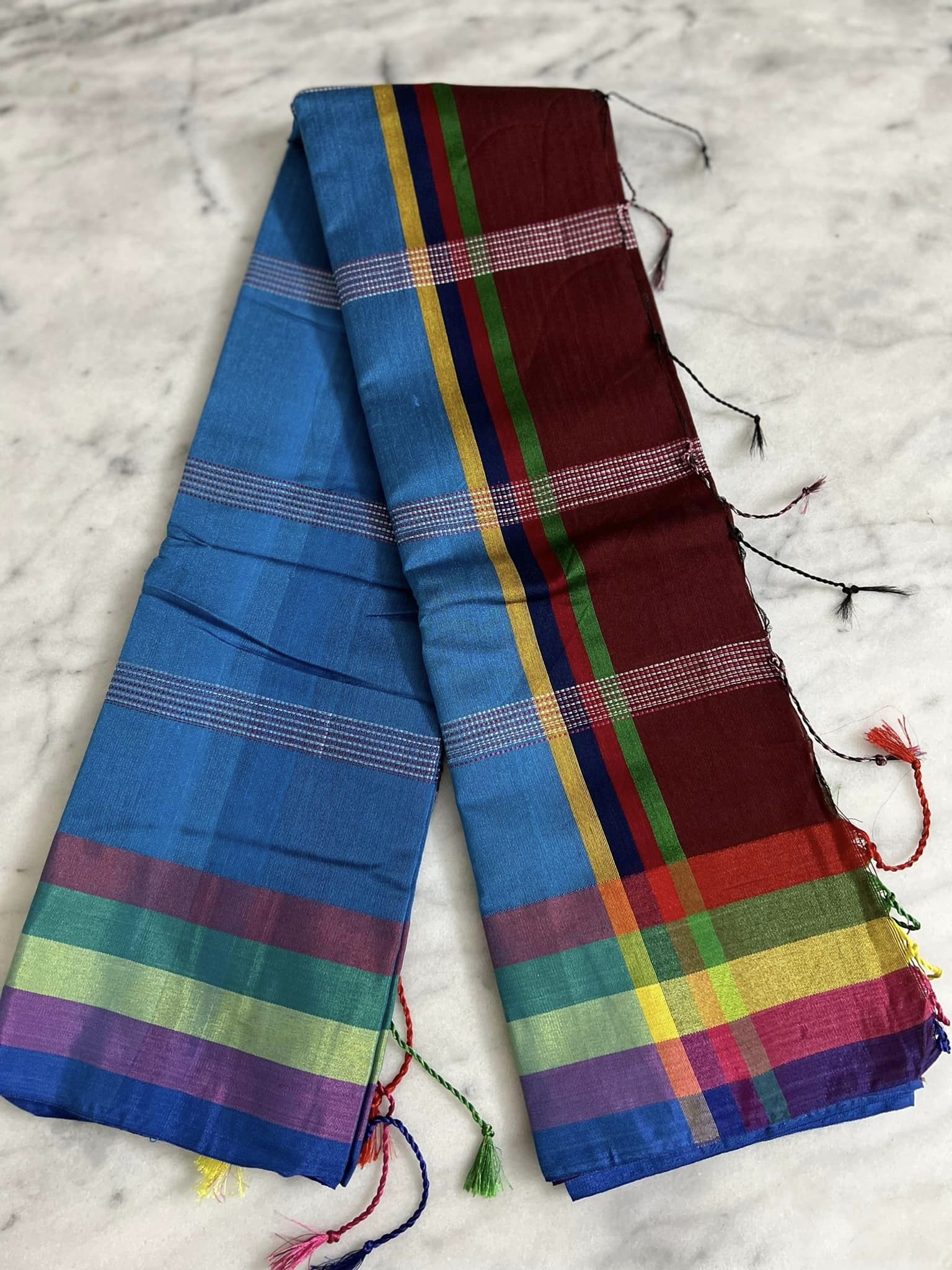 Traditional Monipuri Handloom Cotton Saree MS-7