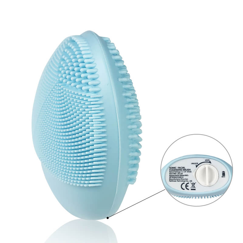 Waterproof Silicone Face Cleaning Brush Electric Facial Cleanser