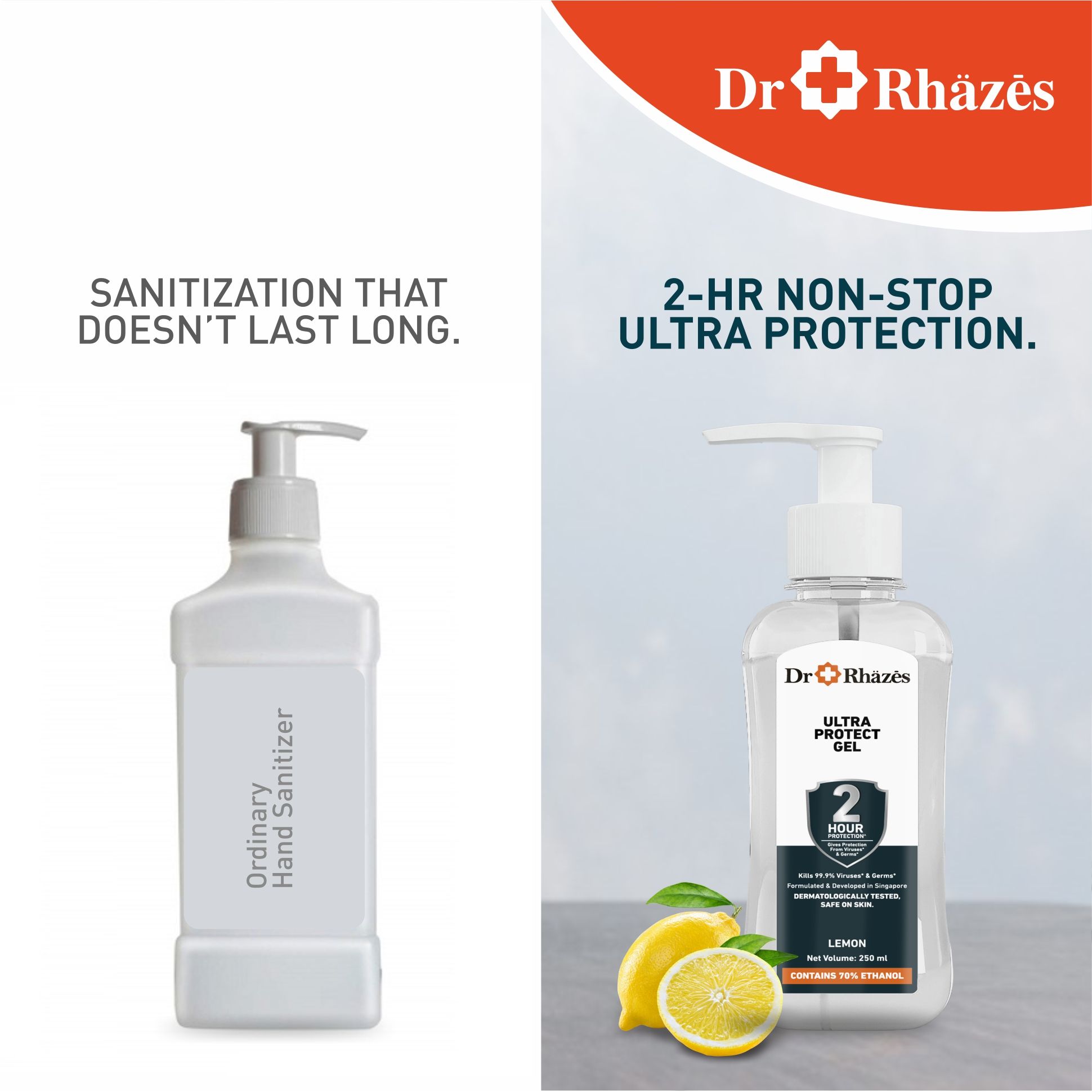 Dr Rhäzēs 2 Hour Ultra Protect Gel (250ml)