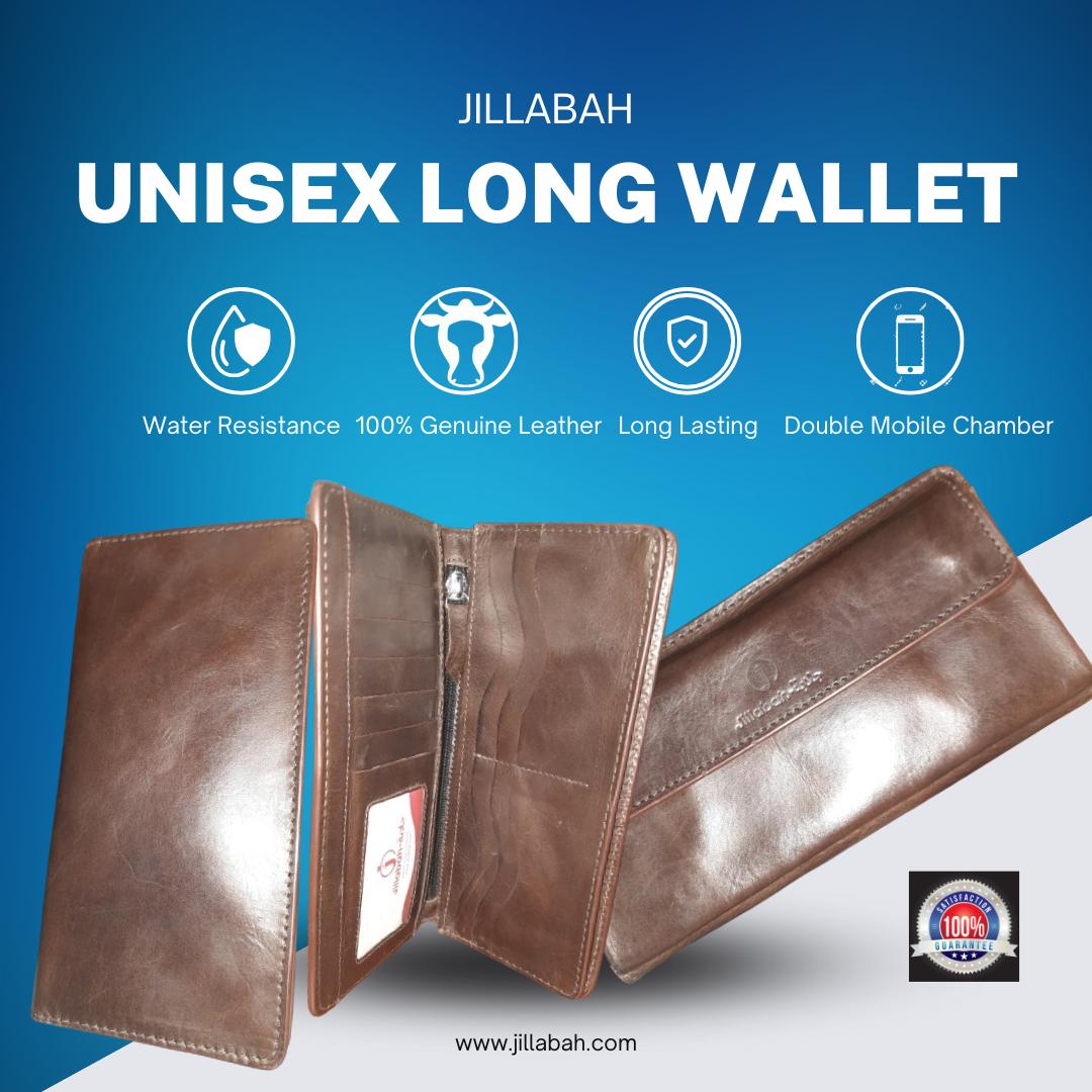 Smart Long Wallet (Original Exported Cow Leather)