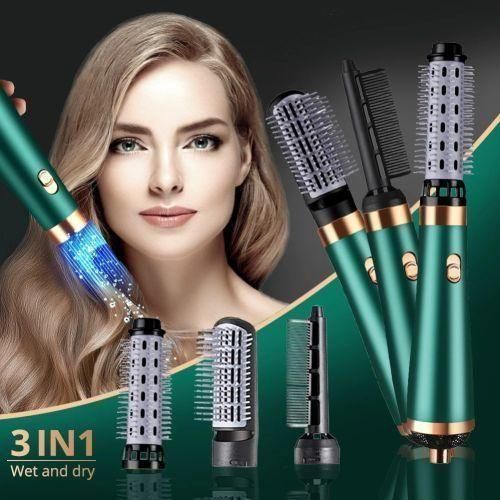 3 in 1 Hot Air Dryer, Hair Straightener And Hair Curler