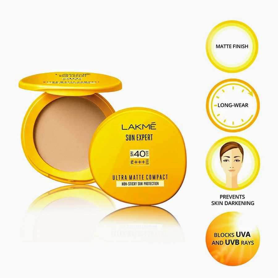 Lakme Sun Expert Ultra Matte SPF 40 PA+++ Compact 7g